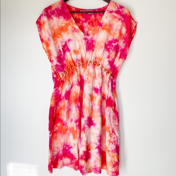 raya sun Dresses & Skirts - Raya Sun Pink and Orange Dress